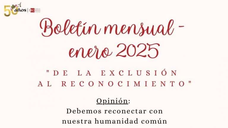 Boletín: De la exclusión al reconocimiento No. 176