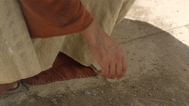 Jesús y la mujer acusada