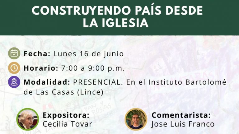 Conversatorio: Construyendo país desde la Iglesia