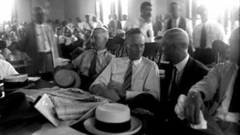Cien años del juicio del mono. Scopes fue juzgado hace cien años, en julio de 1925