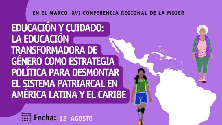Invitación: “Educación y cuidado”