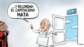 “Recordad: ¡el capitalismo mata!”