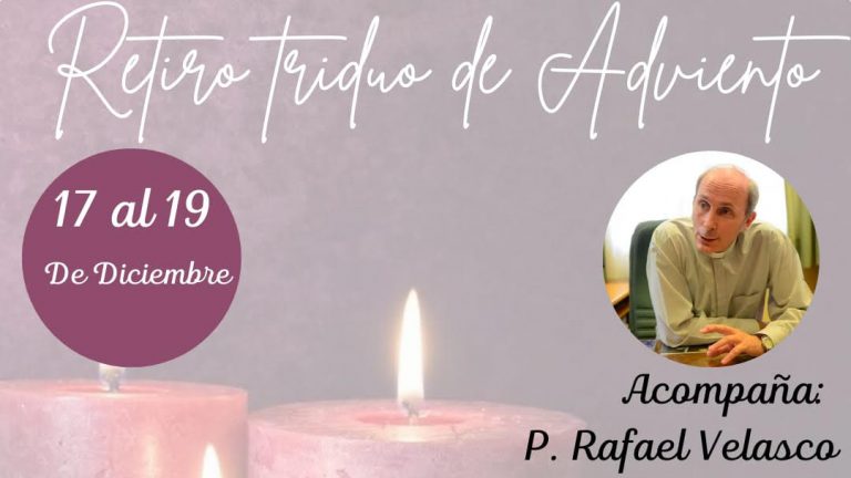 Invitación: Retiro Triduo de Adviento