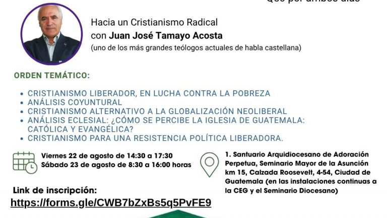 Invitación: Congreso Teológico “Hacia un cristianismo radical”