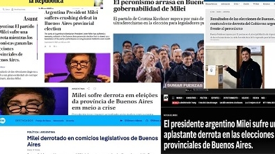 Argentina. Voto de castigo en Provincia de Buenos Aires preludia el fracaso de Javier Milei