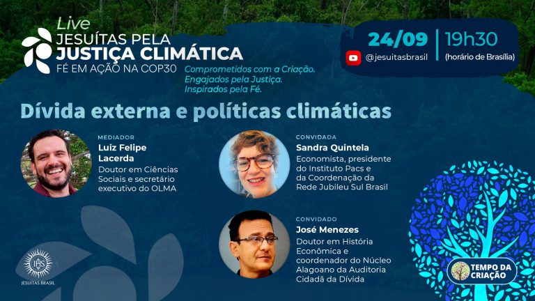Convite: Dívida externa e políticas climáticas