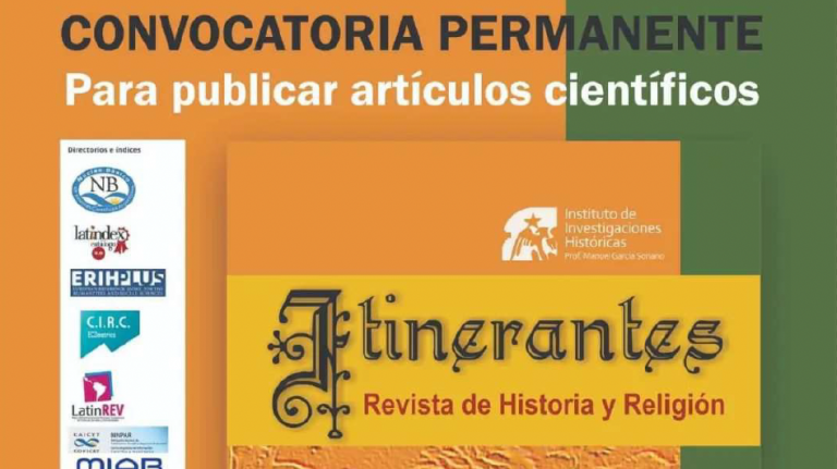Invitación: Convocatoria permanente para publicar artículos científicos