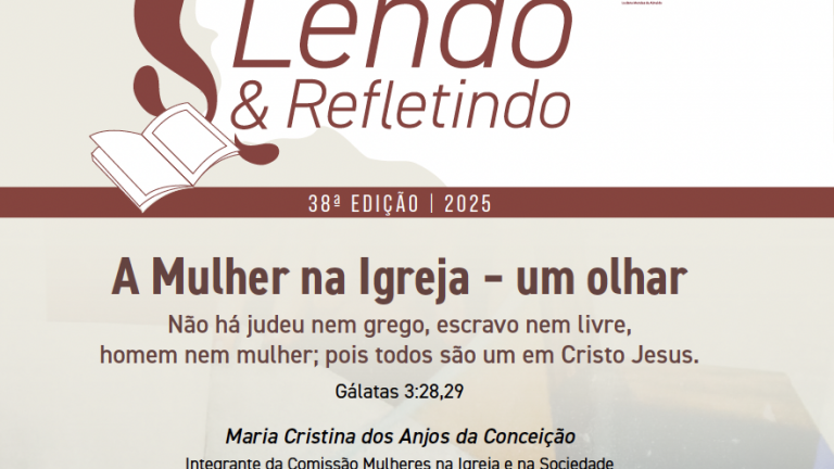 Lendo & Refletindo No. 38: A Mulher na Igreja – um olhar