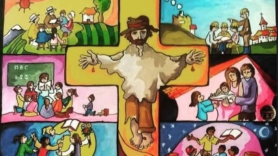 Con un Dios rey, todavía somos paganos; con un Dios crucificado, ya somos cristianos