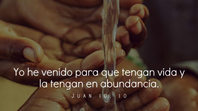 El movimiento de la vida en abundancia