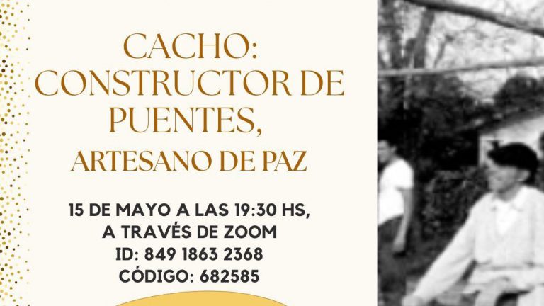 Invitación: 97.º aniversario del nacimiento del P. Cacho