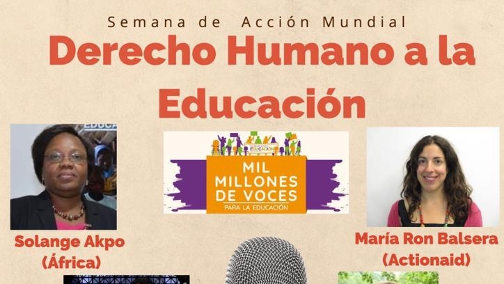 Invitación: Semana de Acción Mundial “Derecho humano a la educación”