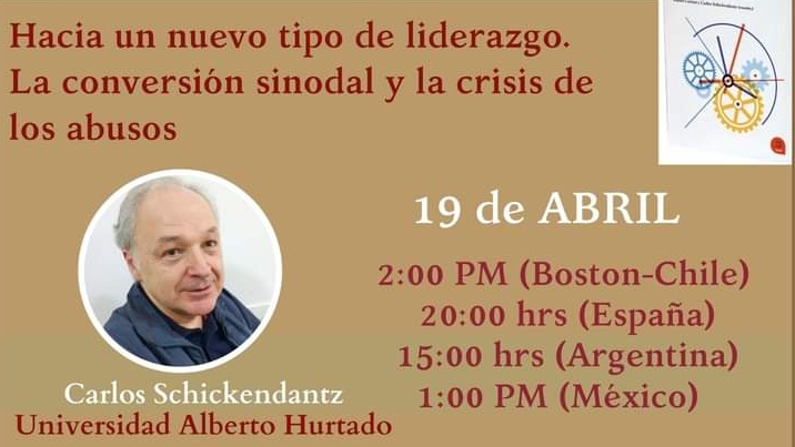 Invitación: Webinar “Hacia un nuevo tipo de liderazgo. La conversión pastoral y la crisis de los abusos”