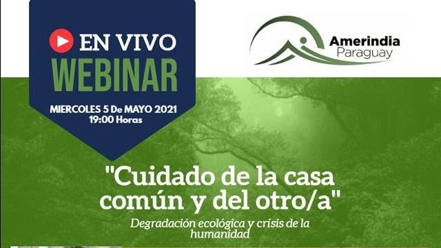 Invitación: Webinar “Cuidado de la casa común y del otro/a”