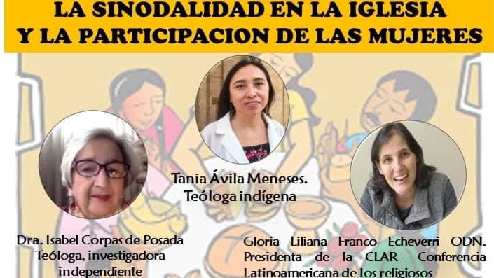 Invitación: La sinodalidad en la Iglesia y la participación de las mujeres