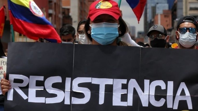 Nota sobre Cali: Colombia Resiste