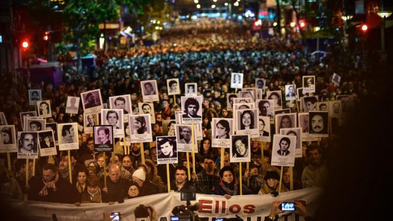 Los cristianos en la Marcha por los Desaparecidos