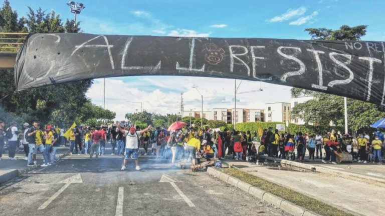 Nota sobre Cali-Colombia Resiste