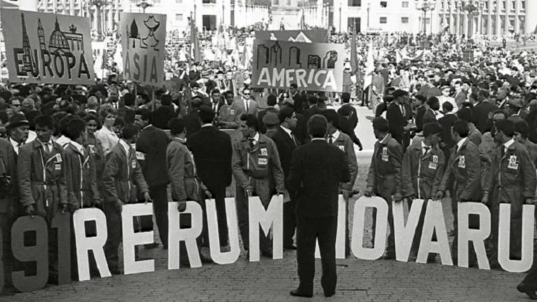 La Iglesia se preocupa por los problemas sociales: 130 años de la encíclica Rerum Novarum