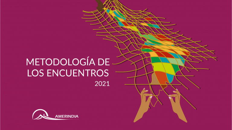 Cartilla metodológica para el evento virtual de Amerindia “Teología de la Liberación: tejiendo otros escenarios”