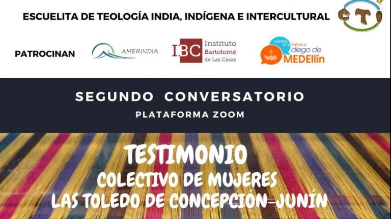 Invitación: Conversatorio “Testimonio colectivo de mujeres: Las Toledo de Concepción-Junín”