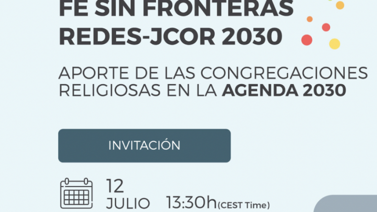 Invitación: Fe Sin Fronteras REDES-JCoR 2030