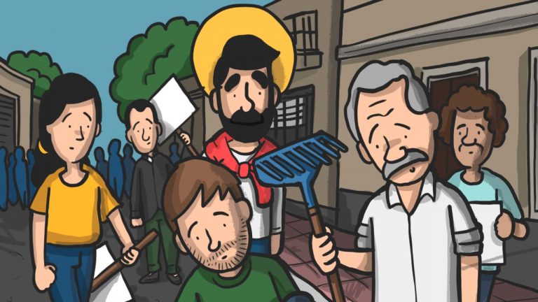 El Evangelio en tiempos de protesta: Dios invisible