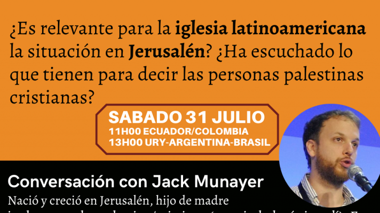 Invitación: Conversatorio con Jack Munayer