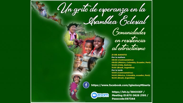 Comunidades en resistencia al extractivismo presentes en Asamblea Eclesial