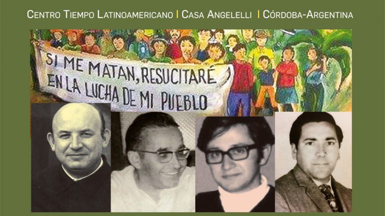 Invitación: La memoria del martirologio latinoamericano y los procesos populares de emancipación