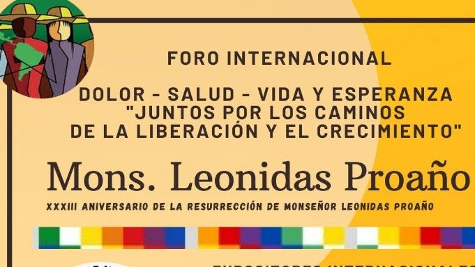 Invitación: Foro internacional “Juntos por los caminos de la liberación y el crecimiento”