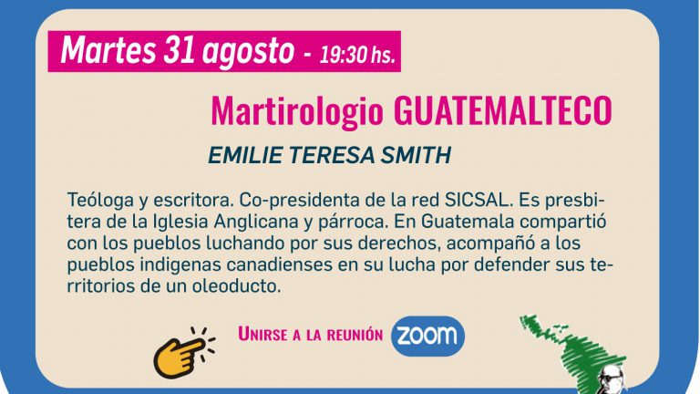 Invitación: Martirologio guatemalteco