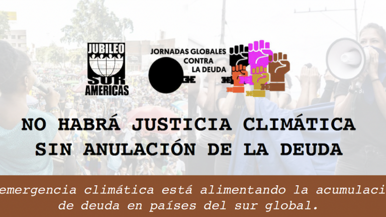 No habrá justicia climática sin anulación de la deuda