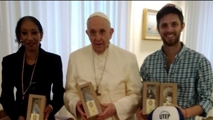 El Papa recibió a un joven de los movimientos populares