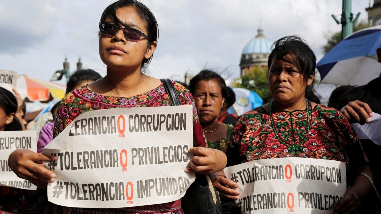 Guatemala, país corrompido hasta los cimientos