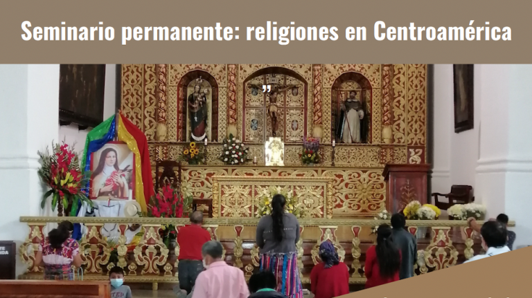 Invitación: Seminario permanente “religiones en Centroamérica”