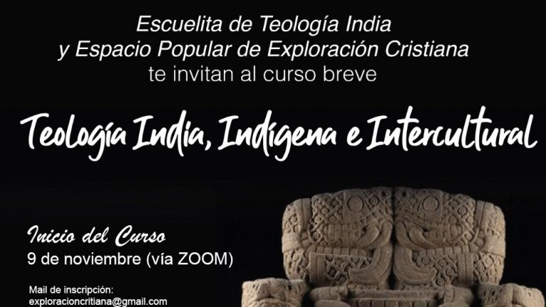 Invitación: Teología india, indígena e intercultural