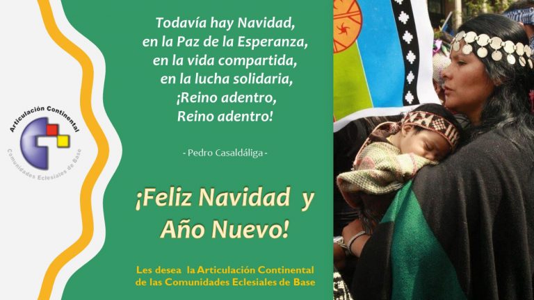 Tarjeta de Navidad de las Comunidades Eclesiales de Base