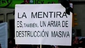 La mentira, principal arma de guerra en Ucrania