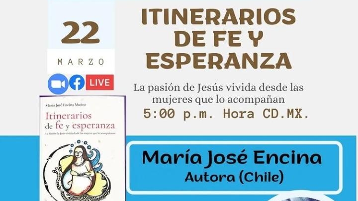 Invitación: Presentación del libro “Itinerarios de fe y esperanza”