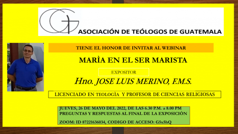 Invitación: María en el ser marista