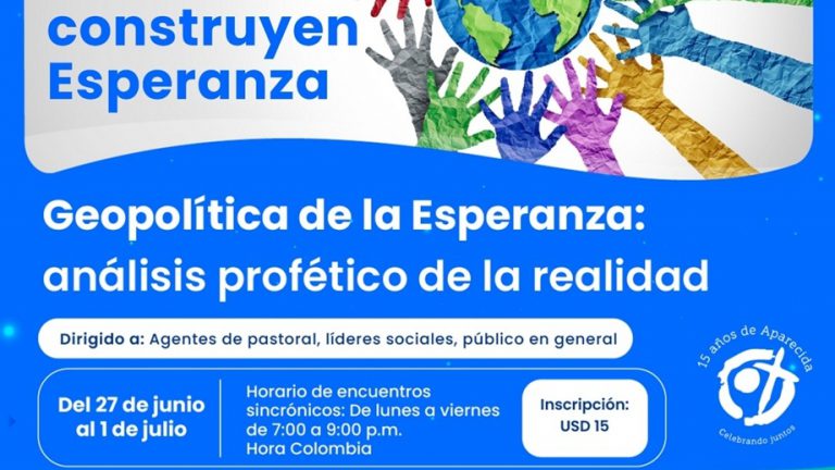 Invitación: Curso “Geopolítica de la esperanza: análisis profético de la realidad”