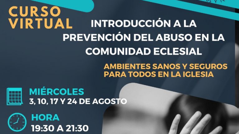 Invitación: Curso virtual “Introducción a la prevención del abuso en la comunidad eclesial”