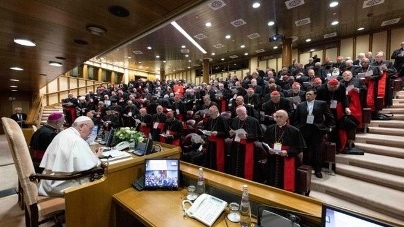 Francisco cierra su histórico encuentro con cardenales de todo el mundo: “Hemos abierto un proceso”