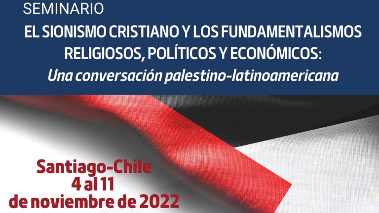 Invitación: Seminario “El sionismo cristiano y los fundamentalismos religiosos, políticos y económicos”