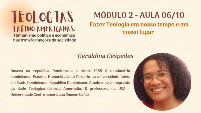 Convite: Teologías Latino americanas: humanismo político e econômico nas transformações da sociedade