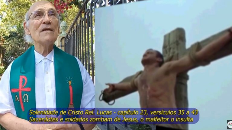 Padre Beozzo: Solenidade de Cristo Rei – “Pai perdoai-lhes porque não sabem o que fazem”