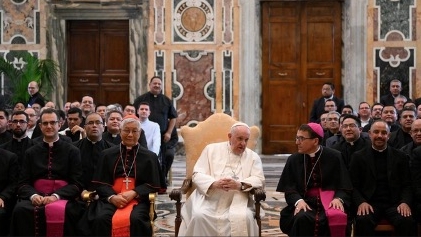 El Papa vuelve a reclamar, ante los formadores de vocaciones latinoamericanos, “crear o  consolidar Seminarios interdiocesanos, provinciales o regionales”