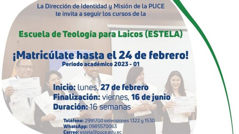 Invitación: Escuela de Teología para Laicos