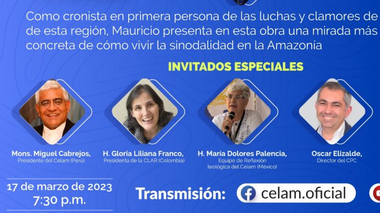 Lanzamiento y conversatorio del libro “Discernir la voz de Dios en este kairós eclesial”, de Mauricio López